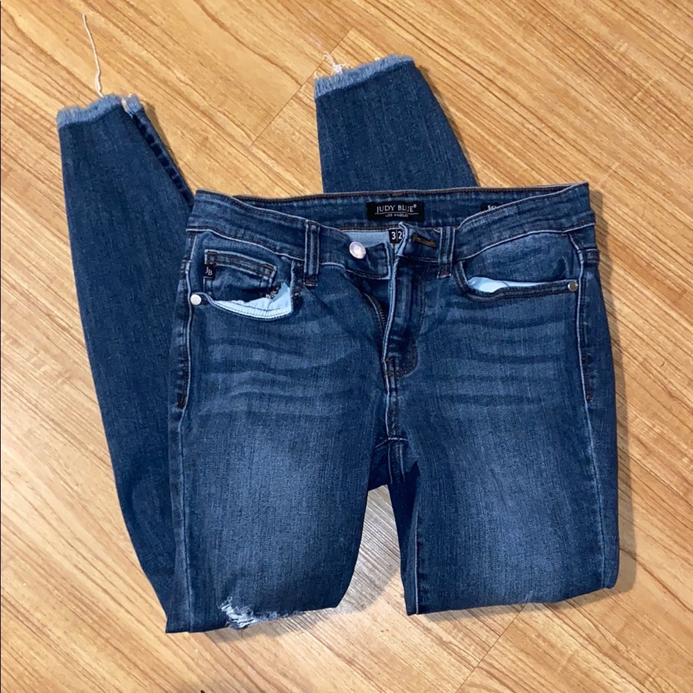 Judy Blue Women's Dark Blue Jeans